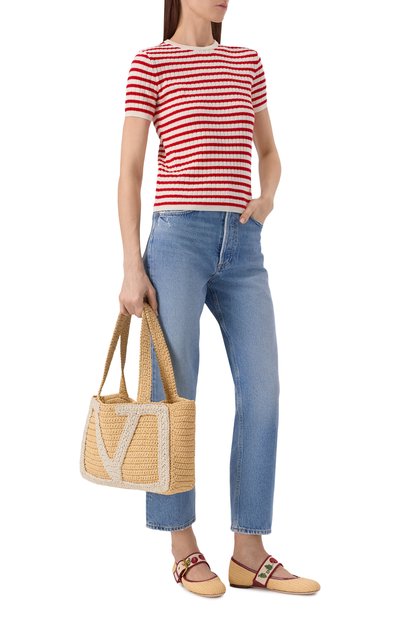 Сумка viva superstar medium VALENTINO бежевого цвета по цене 193000 руб., арт. 8W2B0S11/QET, фото 3 Сумка viva superstar medium VALENTINO, арт. 8W2B0S11/QET, фото 3