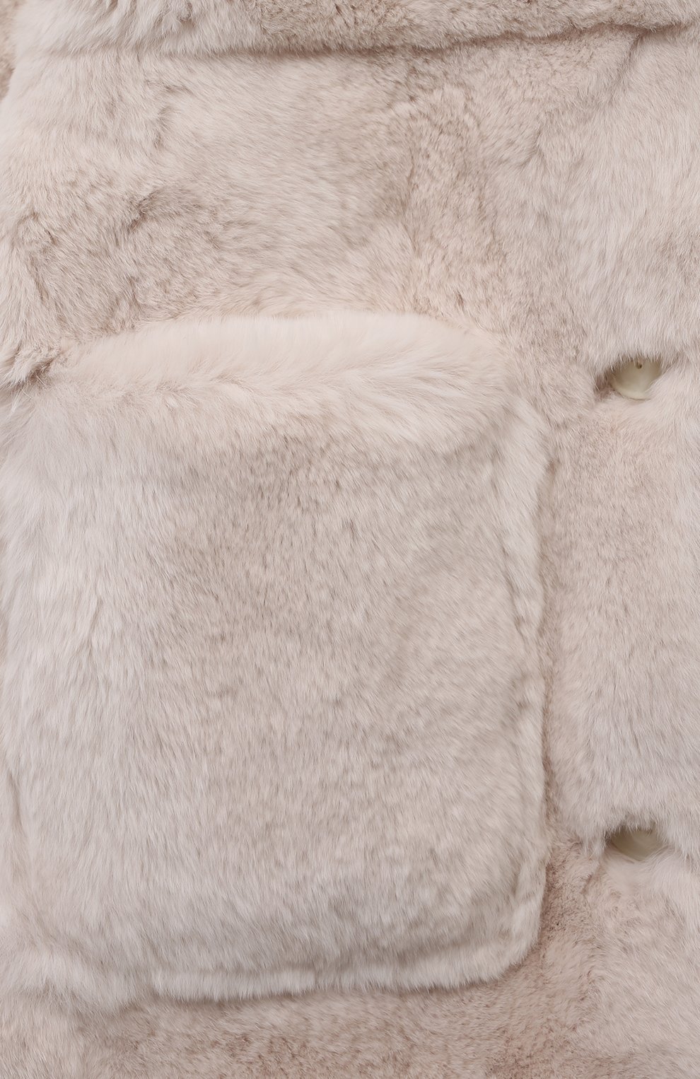 Шуба из меха кролика YVES SALOMON ENFANT, арт. 20WEM307XXREXX/8-10, фото 3