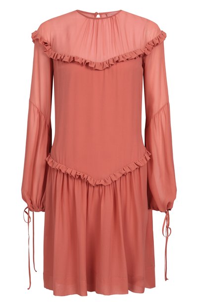 Женское шелковое платье MVST, арт. H051/5593