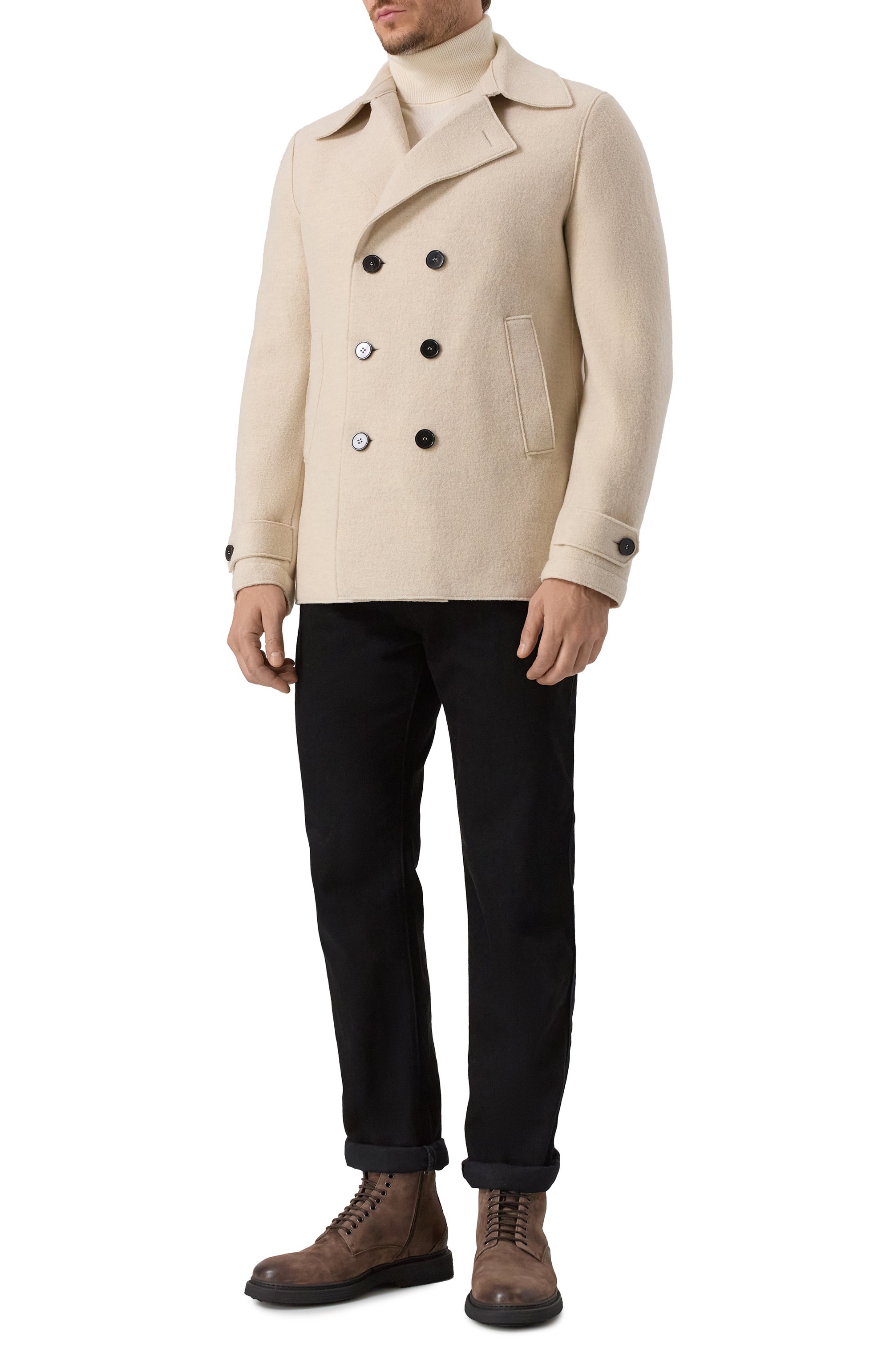 Шерстяной бушлат HARRIS WHARF LONDON, арт. CG9214MLC, фото 2