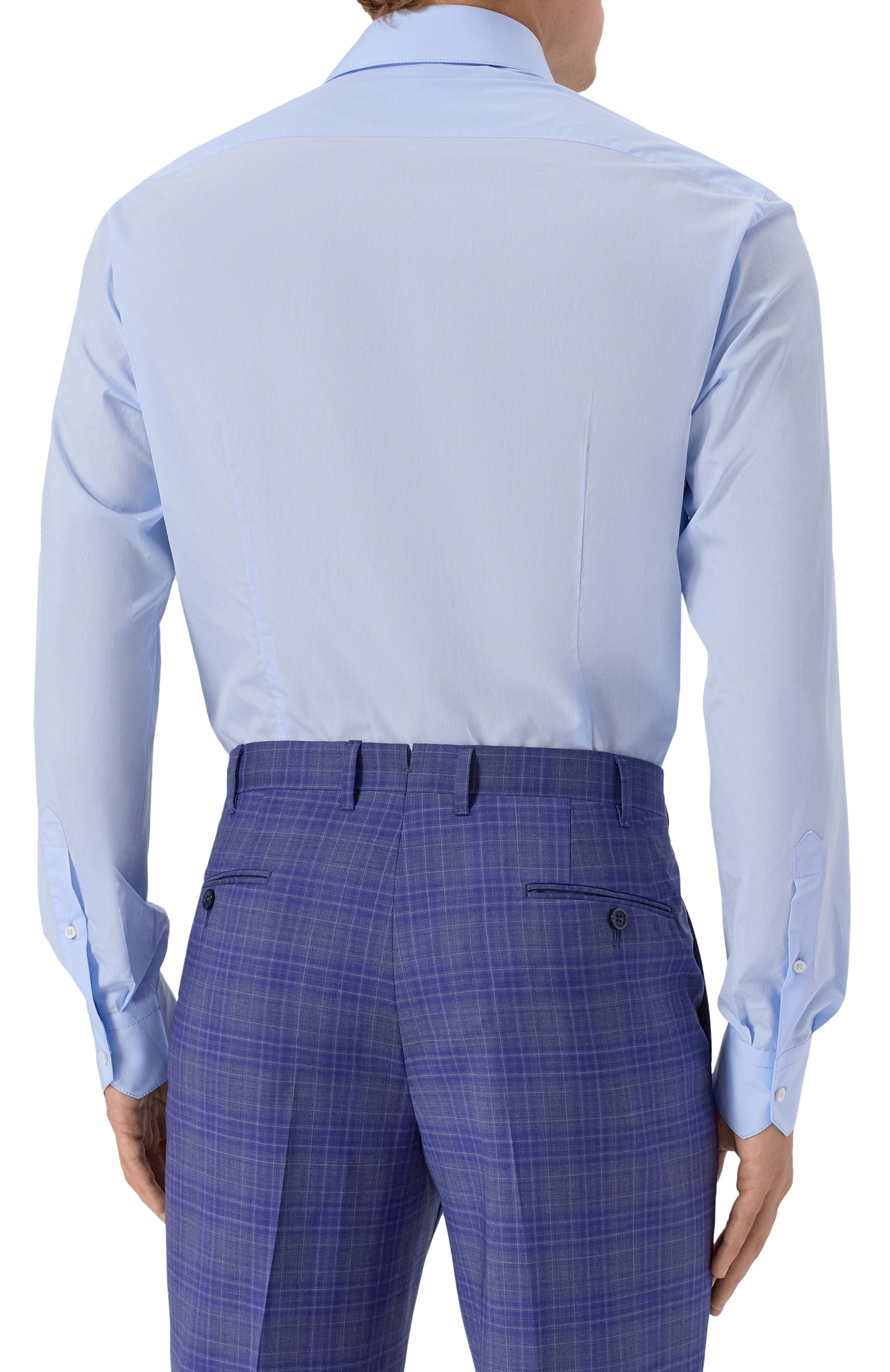 Хлопковая сорочка ZILLI, арт. CLAA01M010004851U, фото 4