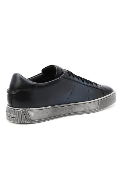 Кожаные кеды SANTONI, арт. MBGL20850SP0RG00U60, фото 4