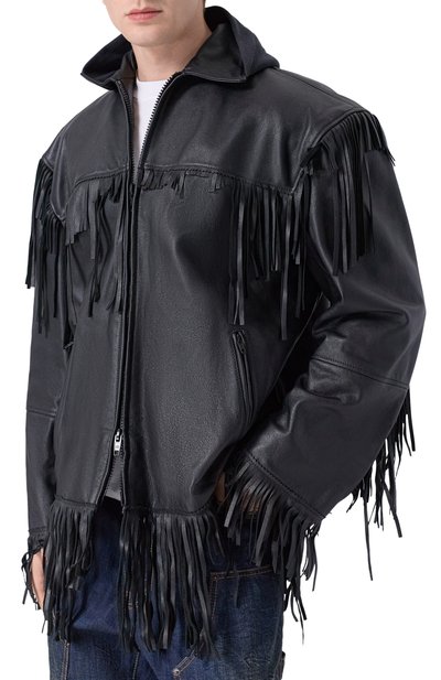 Кожаная куртка BALENCIAGA, арт. 835903/TRS01, фото 3