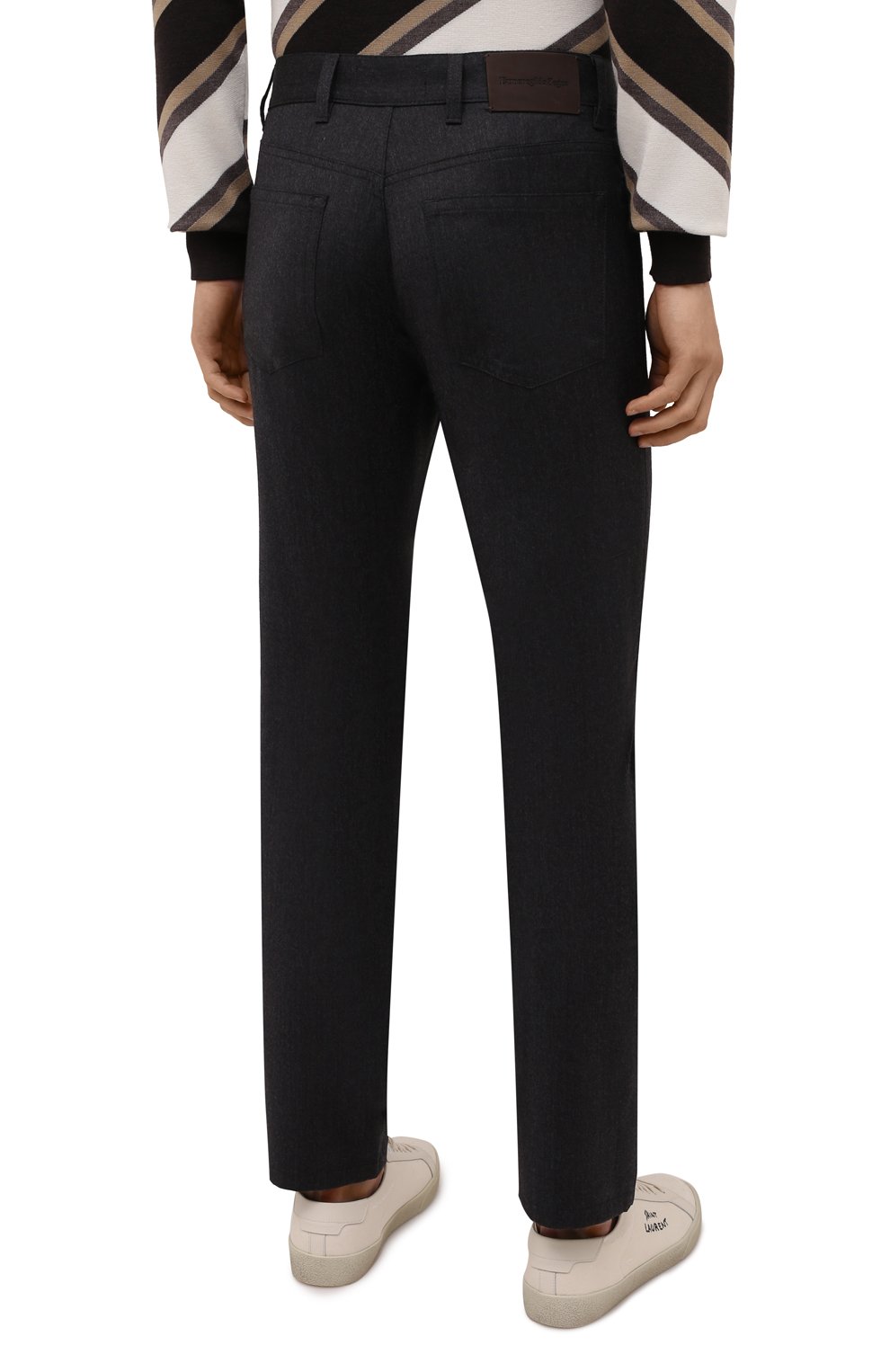 Шерстяные брюки ZEGNA, арт. UVP03/GAN, фото 4
