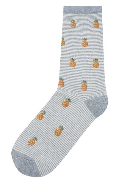 Женские хлопковые носки ROYALTIES, арт. ANANAS/AZUR
