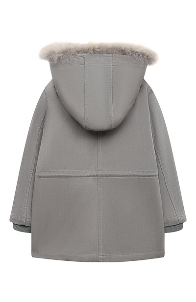 Пуховая парка YVES SALOMON ENFANT, арт. 24WEM903LGEC4X/4-6, фото 2