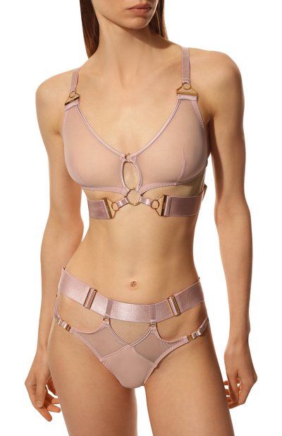 Трусы BORDELLE розового цвета по цене 28050 руб., арт. K0RA 0PEN BACK BRIEF, фото 2 Трусы BORDELLE, арт. K0RA 0PEN BACK BRIEF, фото 2