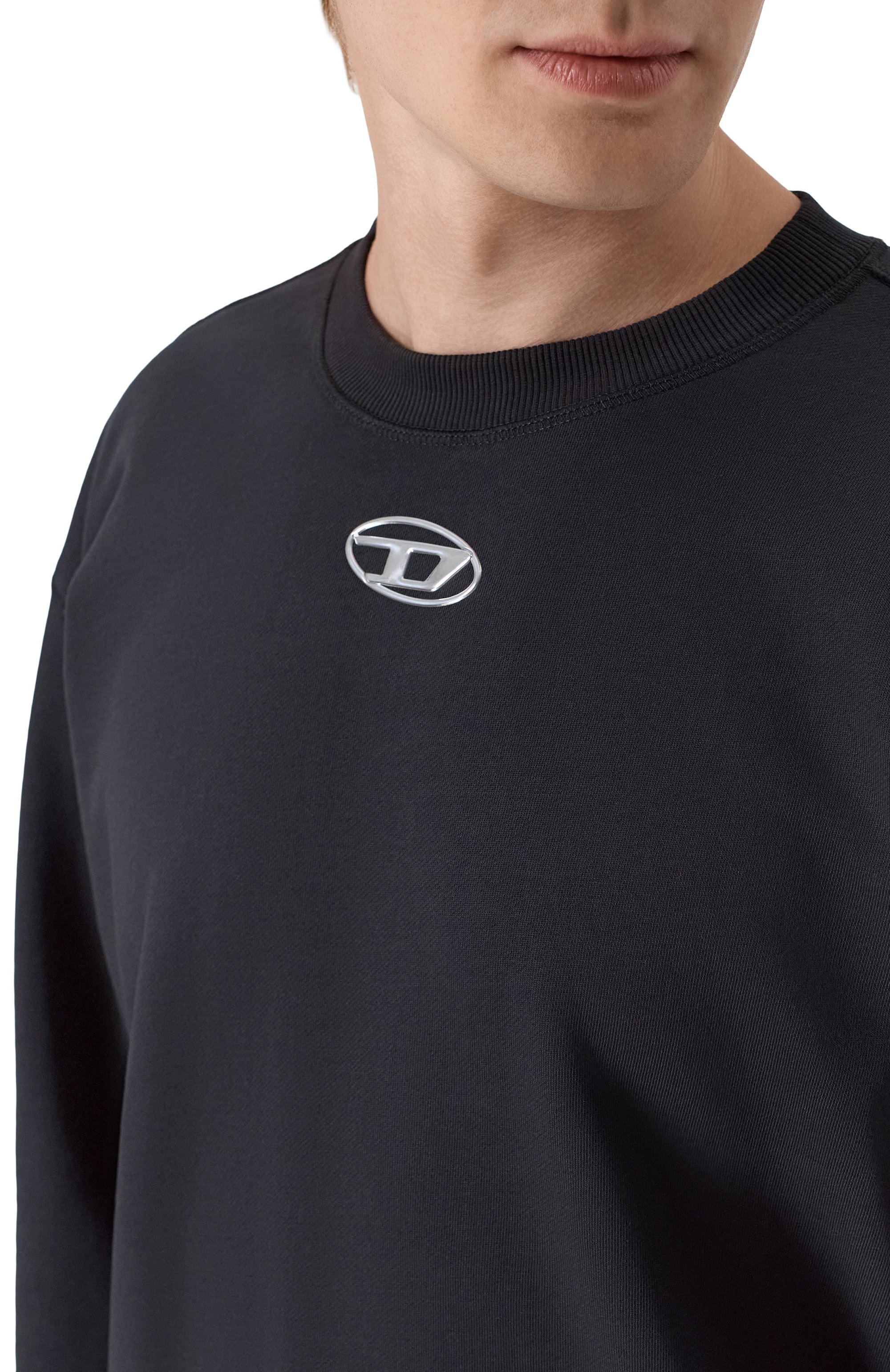 Хлопковый свитшот DIESEL, арт. A20446/0BKBW, фото 5