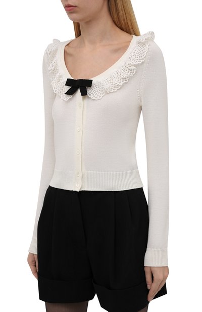 Шерстяной кардиган MIU MIU, арт. MMF482-1Y9G-F0009, фото 3