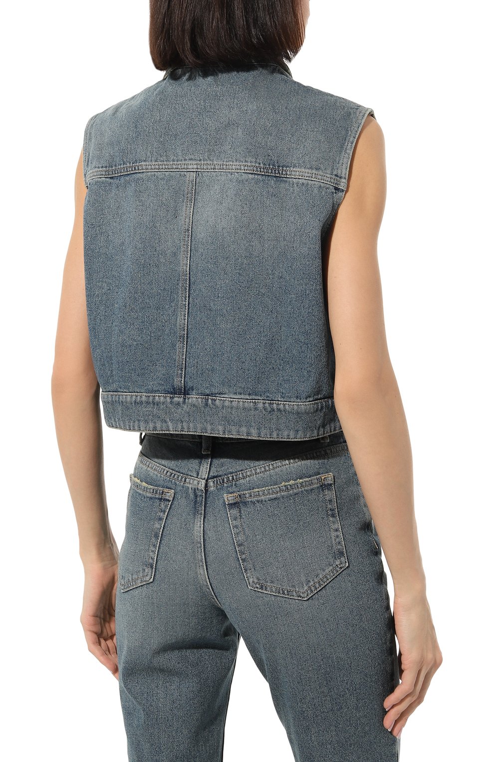 Джинсовый жилет ANDREA YA'AQOV, арт. 23WDEN52, фото 4