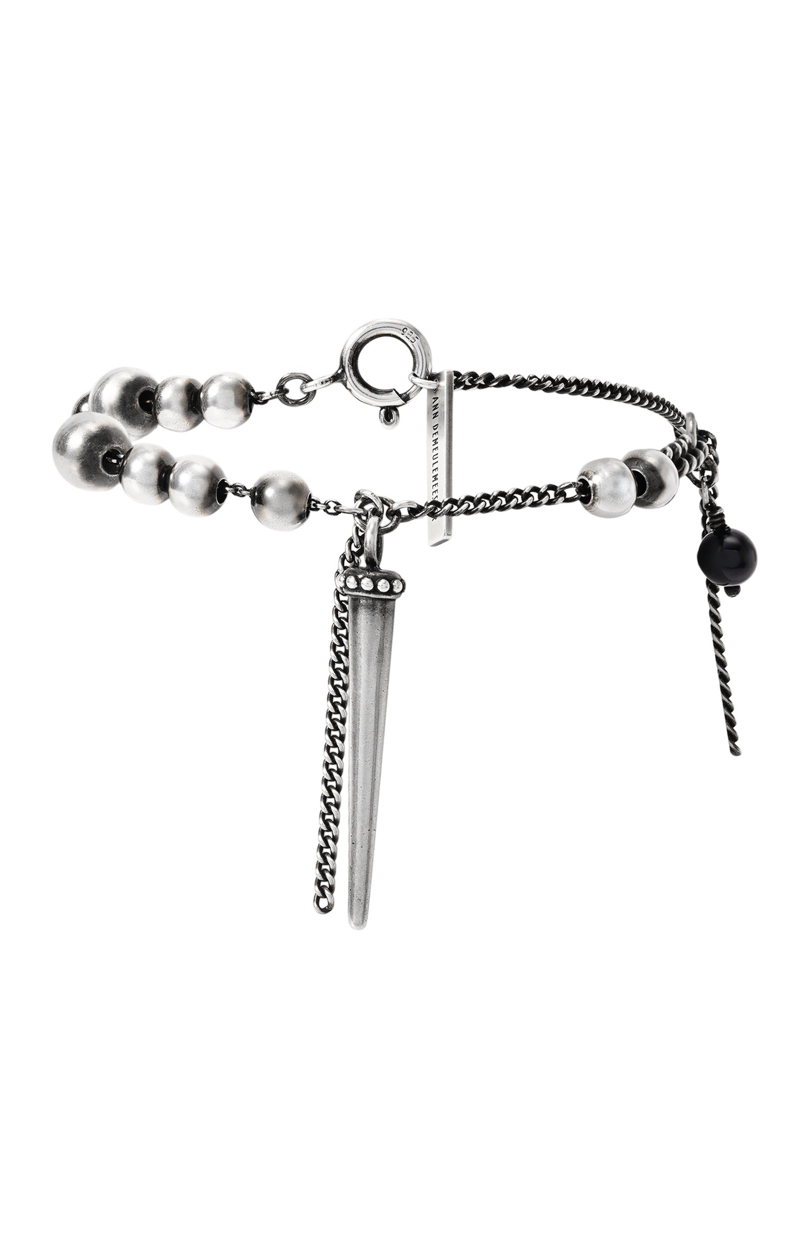 Браслет ANN DEMEULEMEESTER серебряного цвета по цене 82250 руб., арт. B0014296/JW020, фото 1 Браслет ANN DEMEULEMEESTER, арт. B0014296/JW020, фото 1