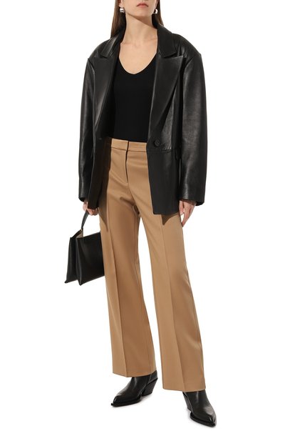 Шерстяные брюки BOSS, арт. 50486277, фото 2