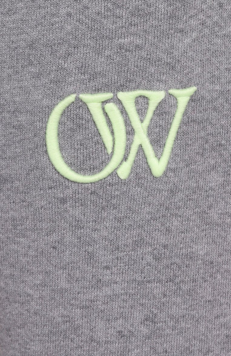 Хлопковые джоггеры OFF-WHITE, арт. 0WCH006S25FLE0010514, фото 1