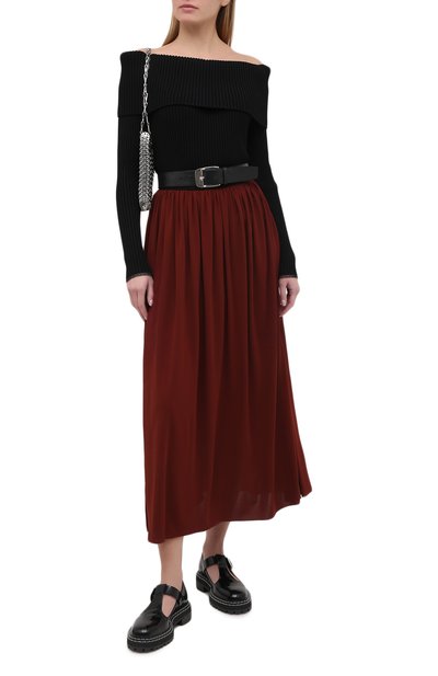 Пуловер из вискозы PROENZA SCHOULER черного цвета по цене 138000 руб., арт. R2047531-KY205, фото 2 Пуловер из вискозы PROENZA SCHOULER, арт. R2047531-KY205, фото 2