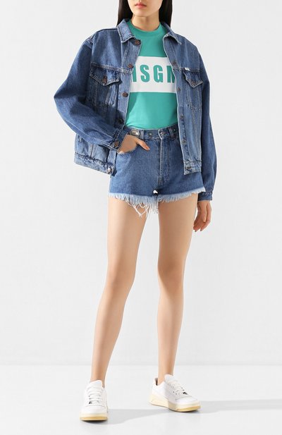 Хлопковая футболка MSGM, арт. 2841MDM95 207298, фото 2