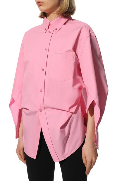 Хлопковая рубашка BALENCIAGA, арт. 671663/TYB18, фото 3