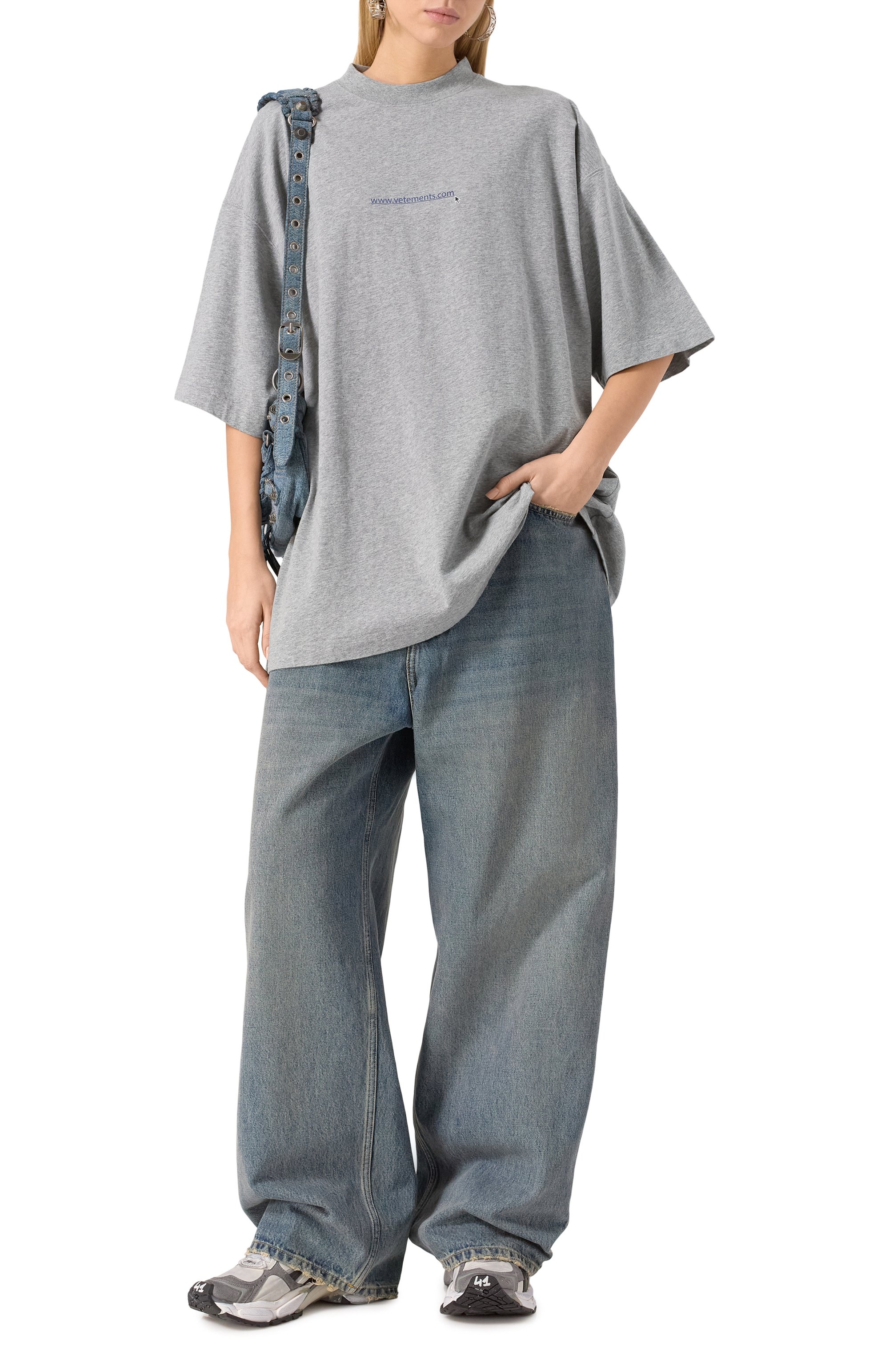 Хлопковая футболка VETEMENTS, арт. UA66TR735G, фото 2