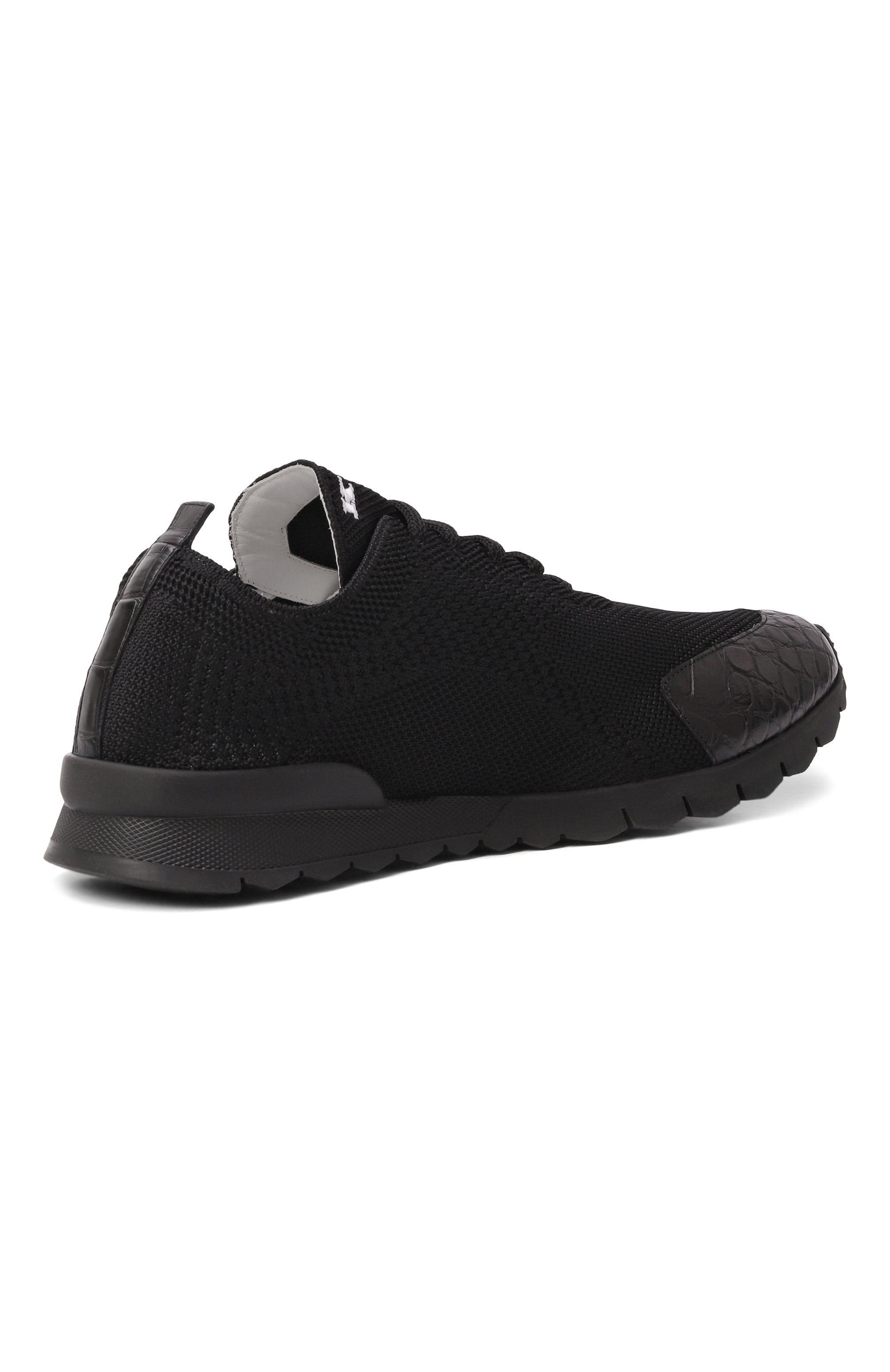 Текстильные кроссовки KITON, арт. USSFITBN0134203, фото 5