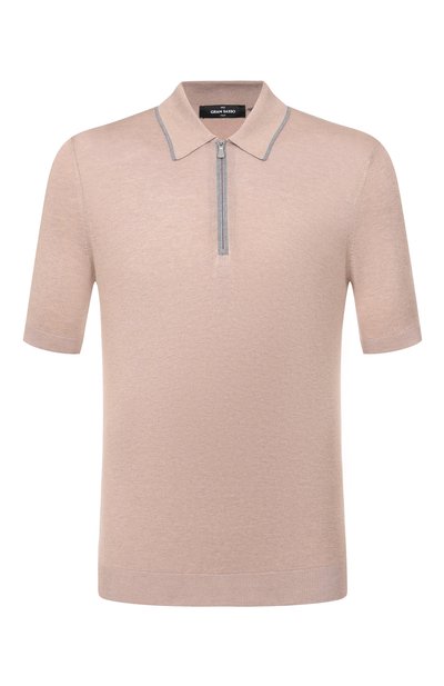 Мужская шелковое поло GRAN SASSO, арт. 43166/23506