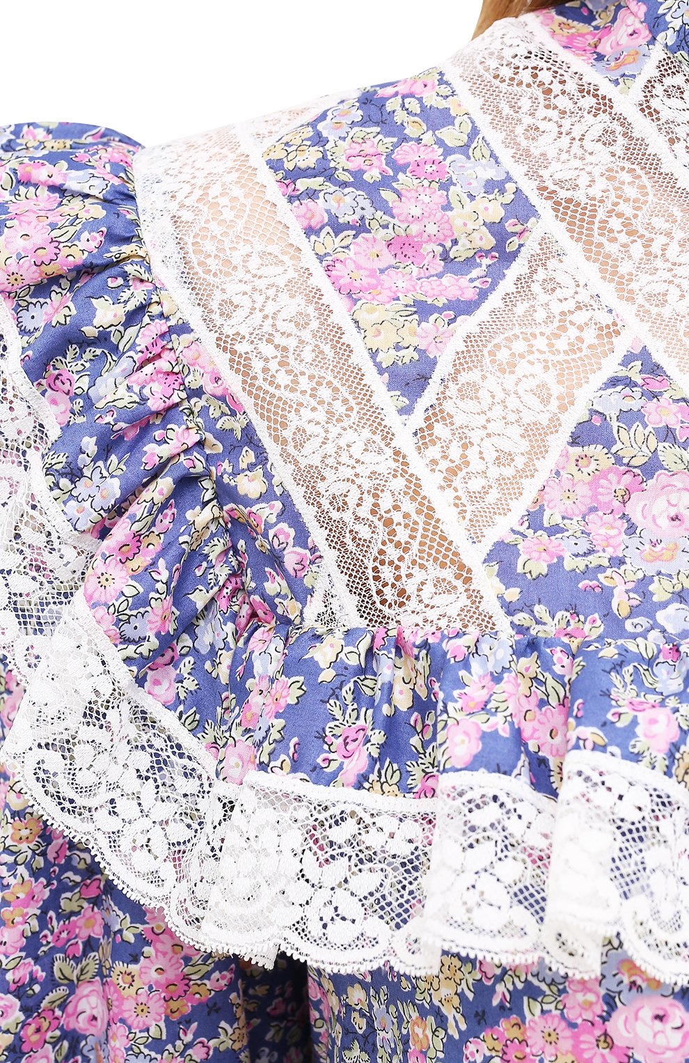 Хлопковая блузка PHILOSOPHY DI LORENZO SERAFINI, арт. J0212/5748, фото 5