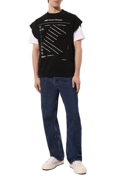 Хлопковый свитшот MM6, арт. S52GU0185/S25537, фото 2