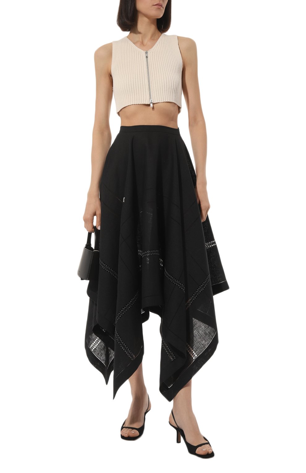 Льняная юбка ALEXANDRA GEORGIEVA BY KRESTETSKAYA STROCHKA, арт. L6-004ch23, фото 2