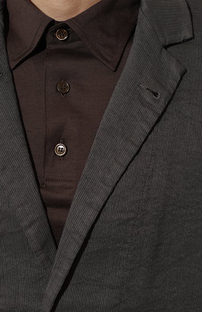 Пиджак изо льна и вискозы TRANSIT, арт. CFUTRWH171, фото 5