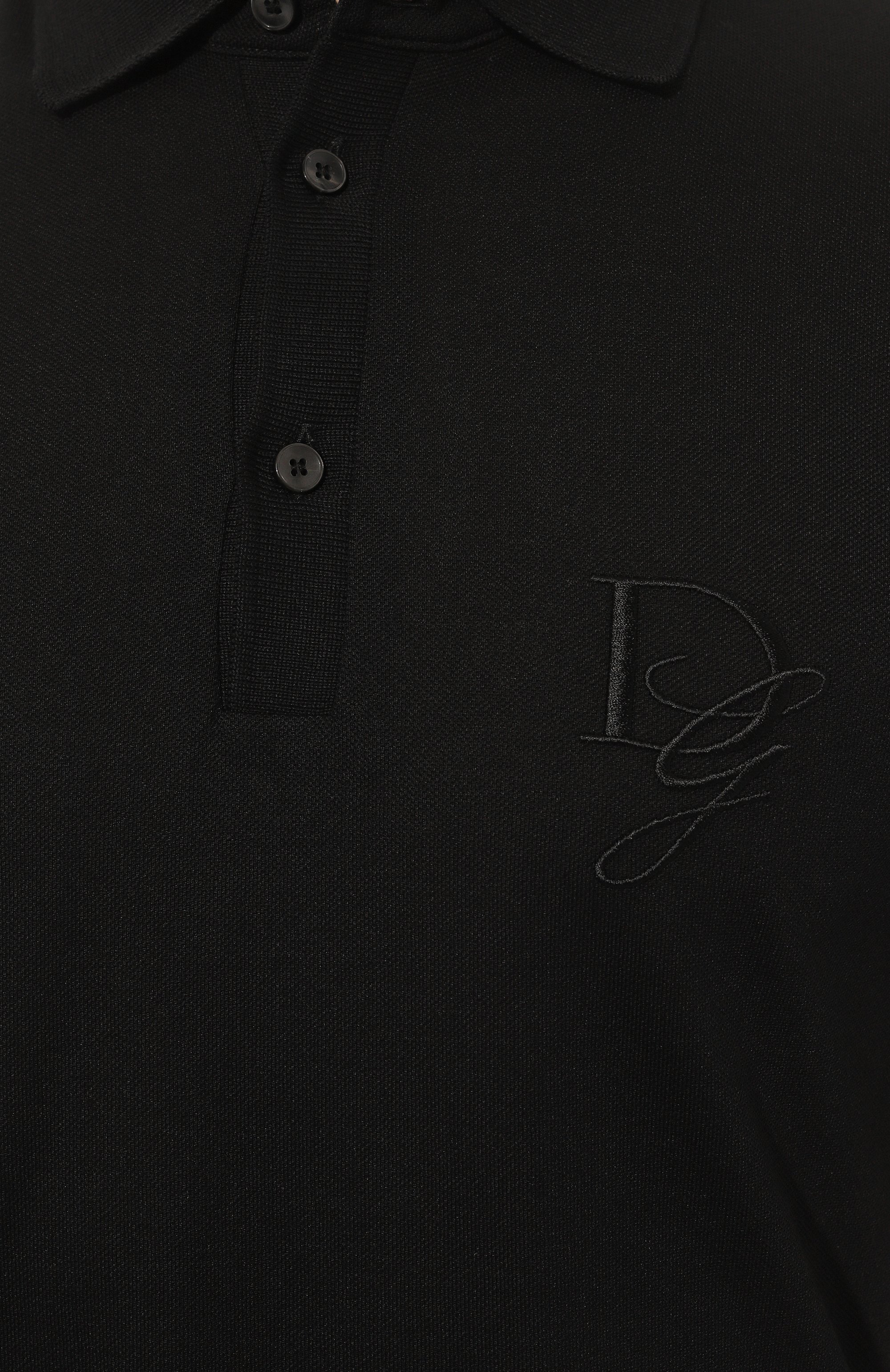 Хлопковое поло DOLCE & GABBANA, арт. G8SG0Z/G7N4P, фото 5