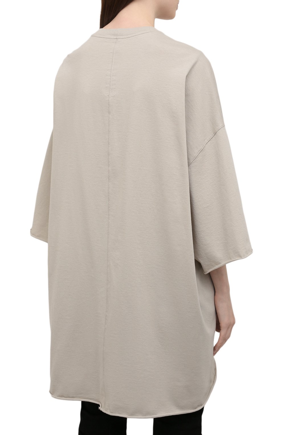 Хлопковая футболка RICK OWENS, арт. R002A7252/JA, фото 4