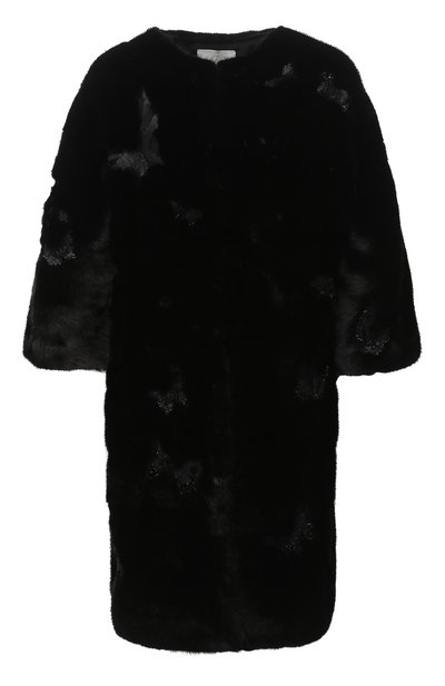Женская шуба из меха норки VALENTINO, арт. KF3FA016/05F