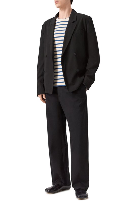 Кожаные сабо Factory MM6 SH1WX0010/P7561 Чёрный  SH1WX0010/P7561 Фото 2