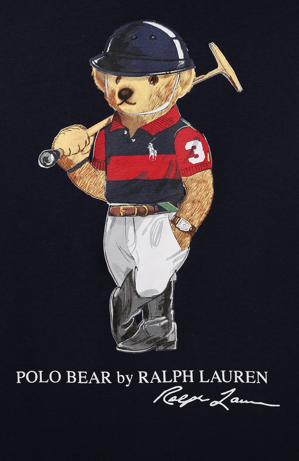 Хлопковое худи POLO RALPH LAUREN, арт. 323836597, фото 3