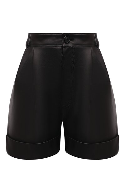 Женские кожаные шорты MIU MIU, арт. MPP329-038-F0002