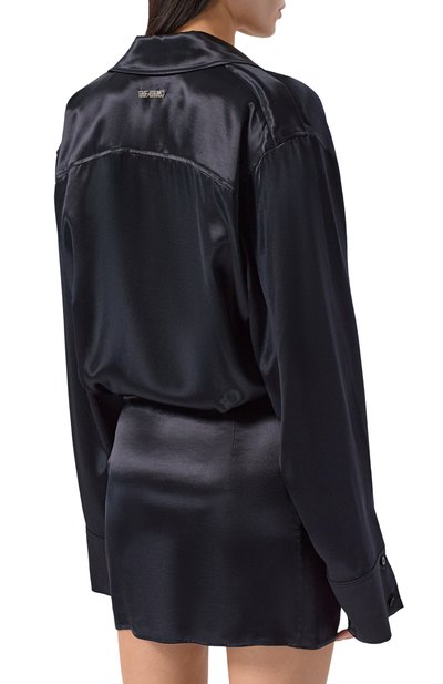 Атласное платье THE ATTICO, арт. 260WCA00462/VVV102AA, фото 3