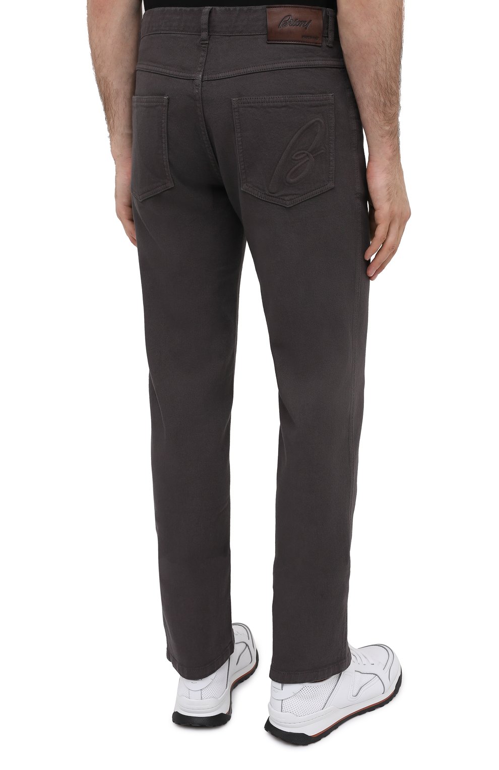 Джинсы stelvio BRIONI коричневого цвета по цене 77400 руб., арт. SPNJ0M/08T01/STELVI0, фото 5 Джинсы stelvio BRIONI, арт. SPNJ0M/08T01/STELVI0, фото 5