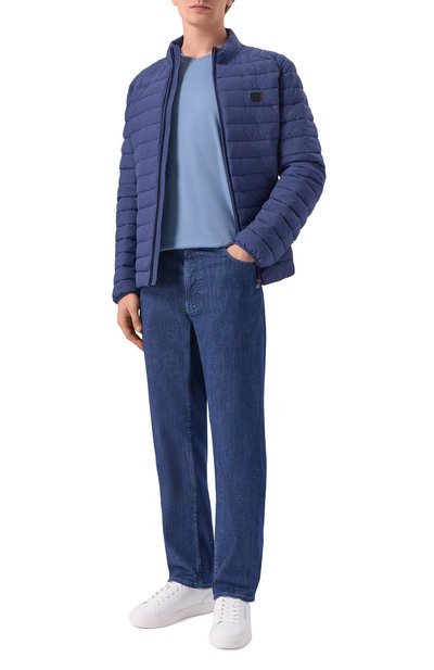 Хлопковая футболка TRUSSARDI, арт. G0228000123N, фото 2