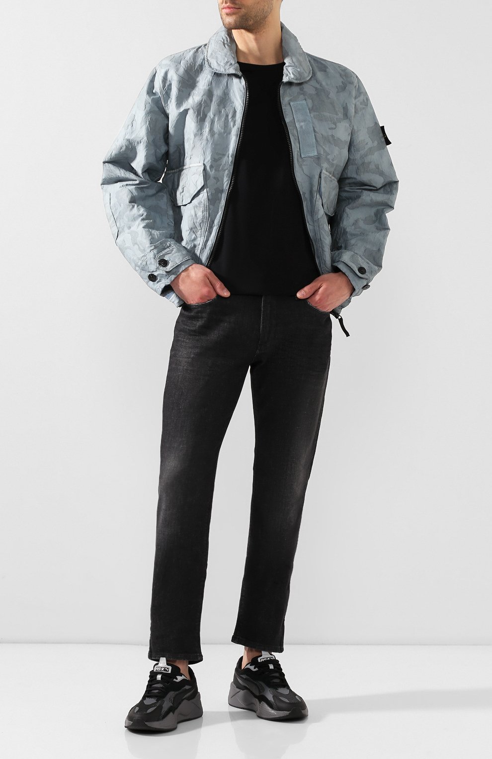 Текстильные кроссовки rs-x³ puzzle PUMA, арт. 37157002, фото 2