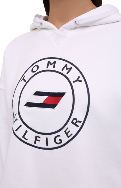 Хлопковое худи TOMMY HILFIGER, арт. S10S101031, фото 5