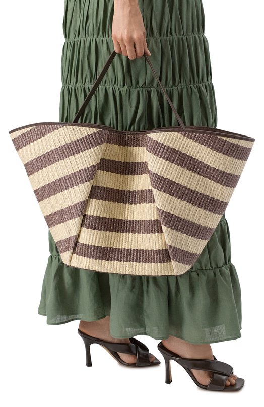 Сумка-тоут Marina large Brunello Cucinelli MB91D2691P Бежевый  MB91D2691P Фото 2