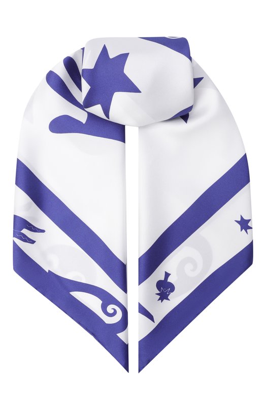 Шелковый платок Lanvin AW-SARF01-1SLN-P26 Белый AW-SARF01-1SLN-P26