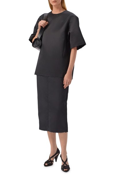 Текстильные босоножки CO, арт. 0833RAS0-BLA, фото 3