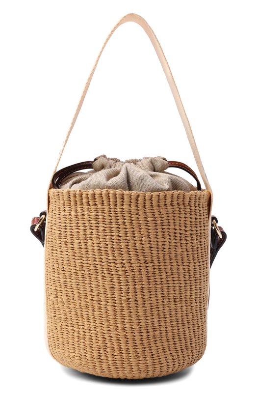 Сумка Woody small Chloé CHC22SS381G55 Бежевый CHC22SS381G55