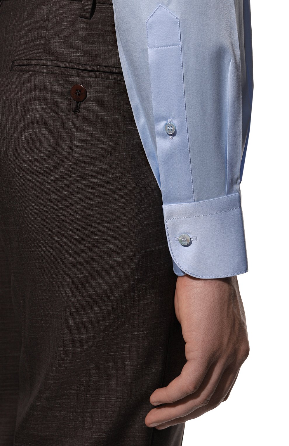 Хлопковая сорочка ZILLI, арт. MFY-4230-8380/0023, фото 6