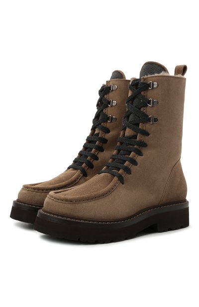 Замшевые ботинки BRUNELLO CUCINELLI, арт. MZSFG2114, фото 1