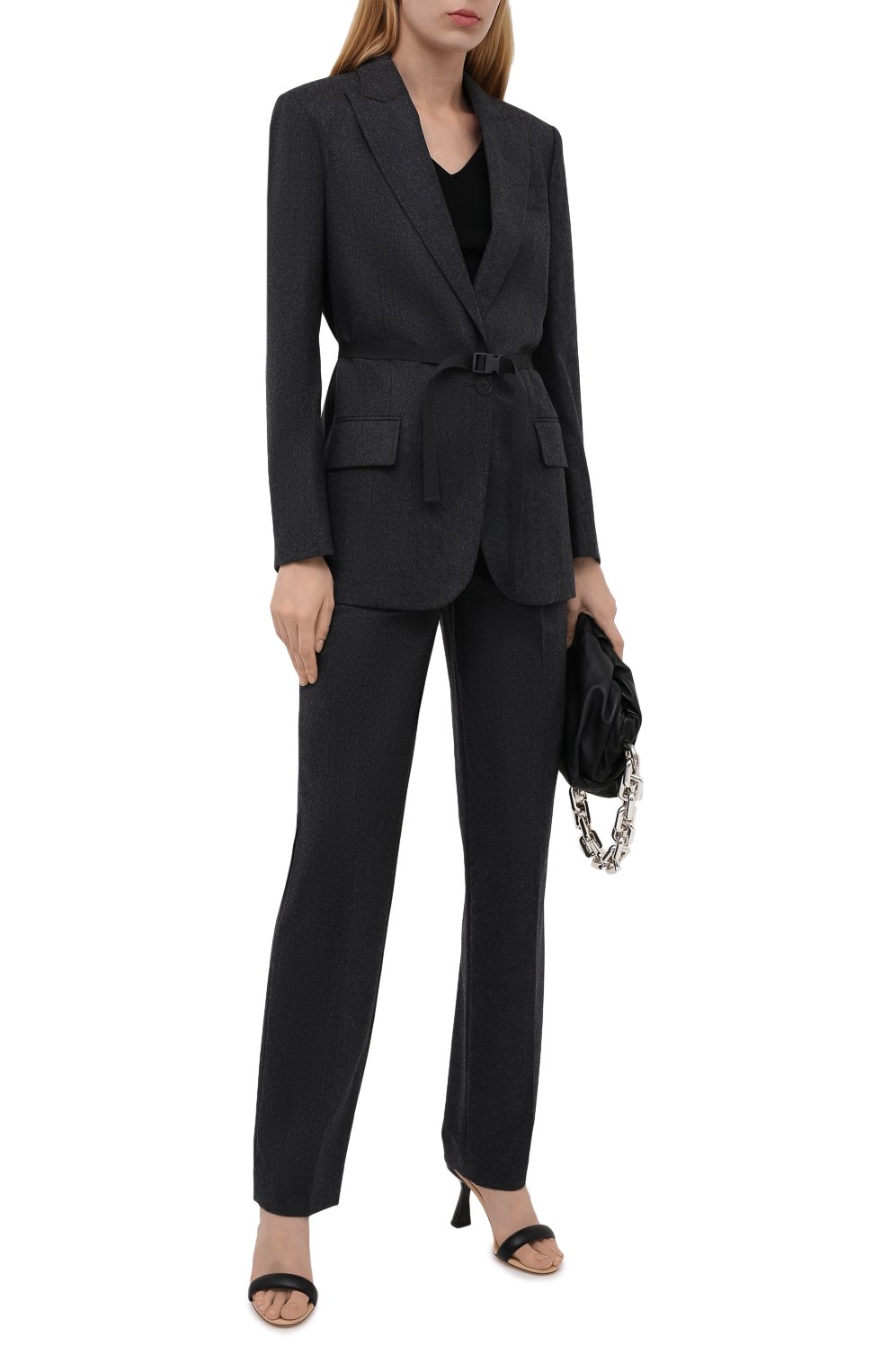 Шерстяные брюки STELLA MCCARTNEY, арт. 603697/SNB53, фото 2