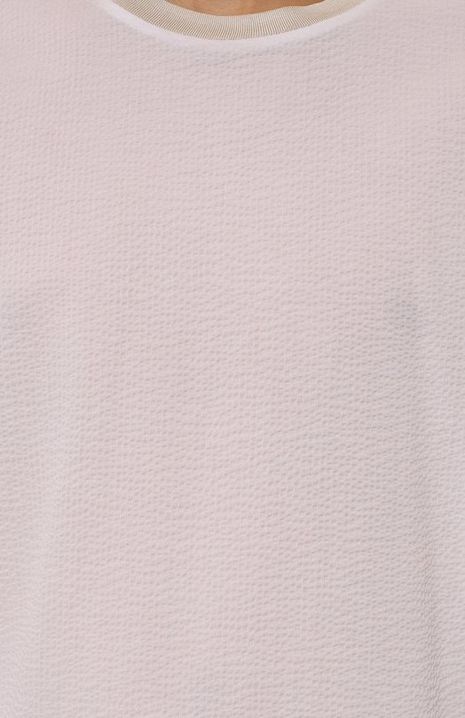 Футболка из вискозы Giorgio Armani GM000055/TE11186 Белый  GM000055/TE11186 Фото 5