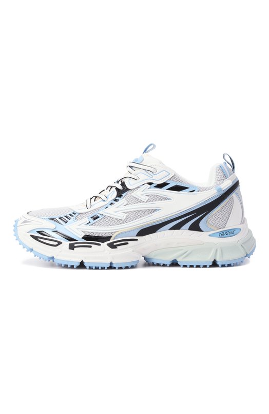 Комбинированные кроссовки Be Right Back Off-White 0MIA295C99FAB0010140 Голубой  0MIA295C99FAB0010140 Фото 4