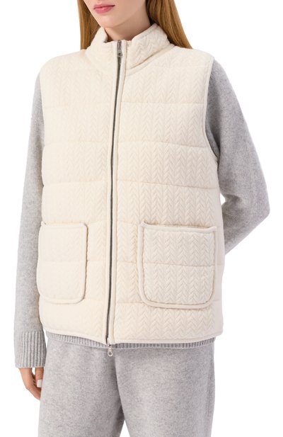 Кашемировый двусторонний жилет ARCH4, арт. KNVS2957, фото 3