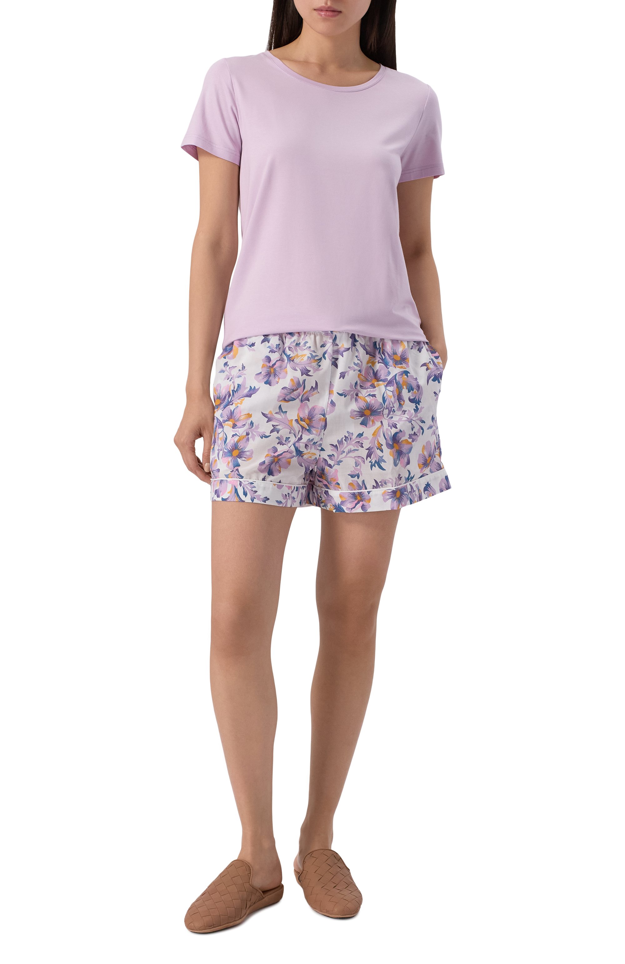 Хлопковые шорты DEREK ROSE, арт. 1257-LEDB081, фото 2