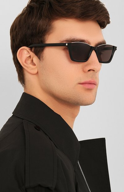 Солнцезащитные очки SAINT LAURENT черного цвета по цене 26150 руб., арт. SL 365 DYLAN, фото 3 Солнцезащитные очки SAINT LAURENT, арт. SL 365 DYLAN, фото 3
